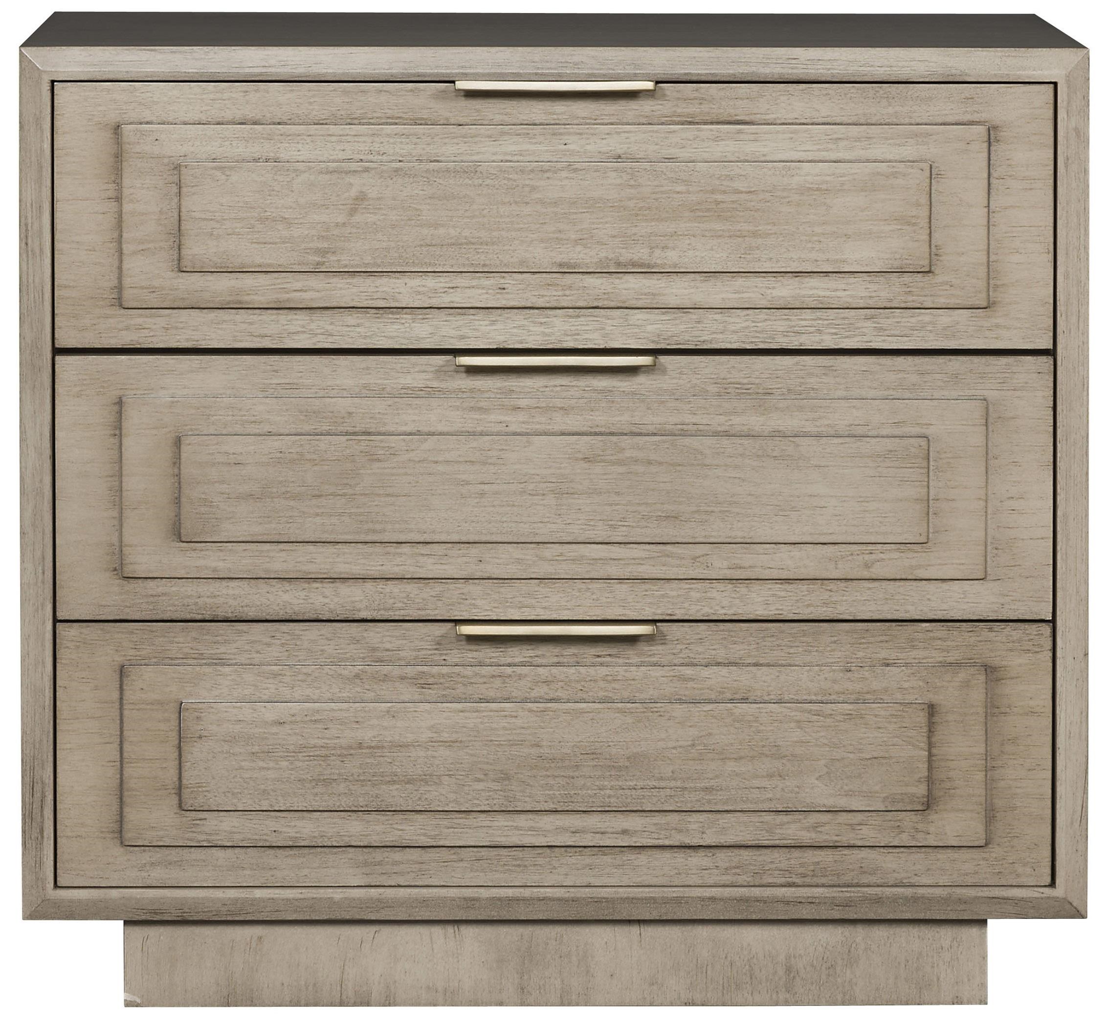 Vanguard Furniture Michael Weiss 321188256 3Drawer Nightstand Baer's